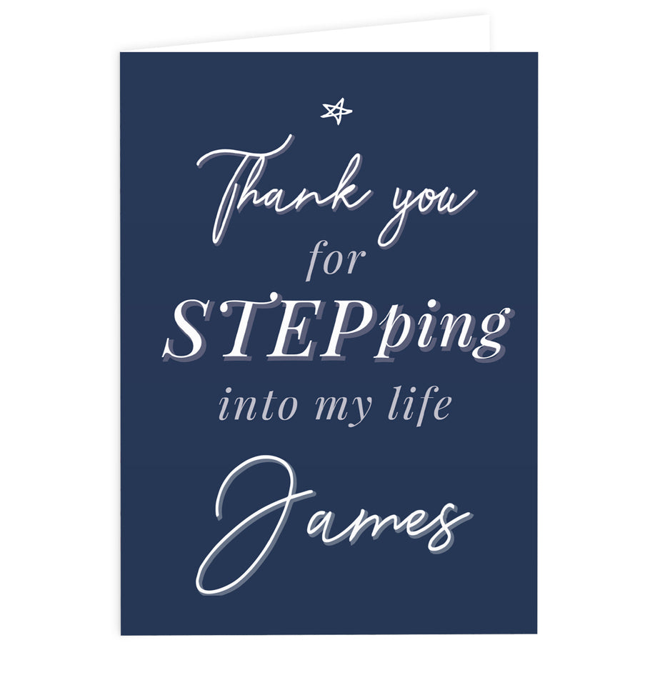 Personalised Stepdad Card
