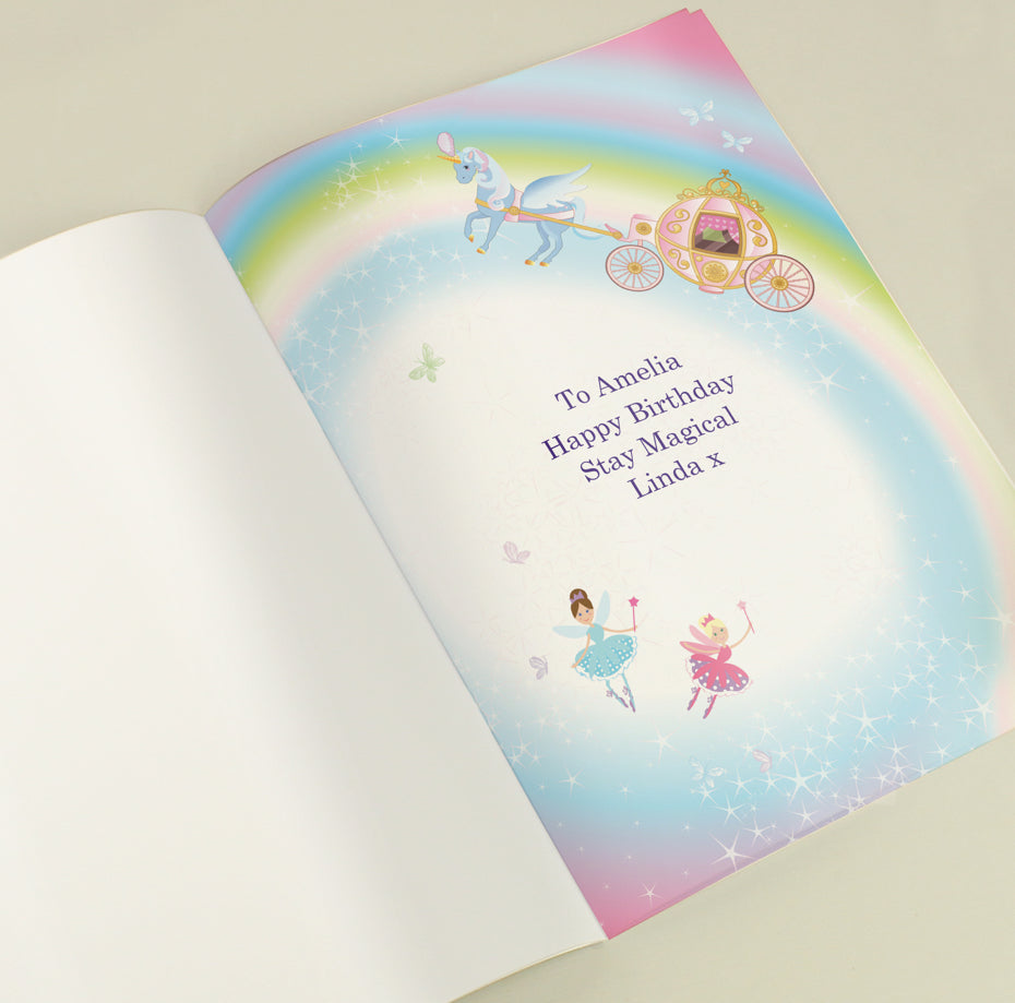Personalised Princess & Unicorn Magical Story Book