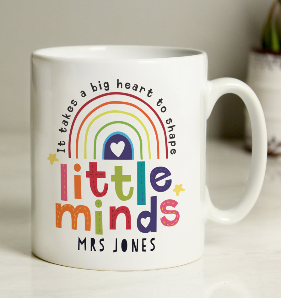 Personalised Shape Little Minds Mug