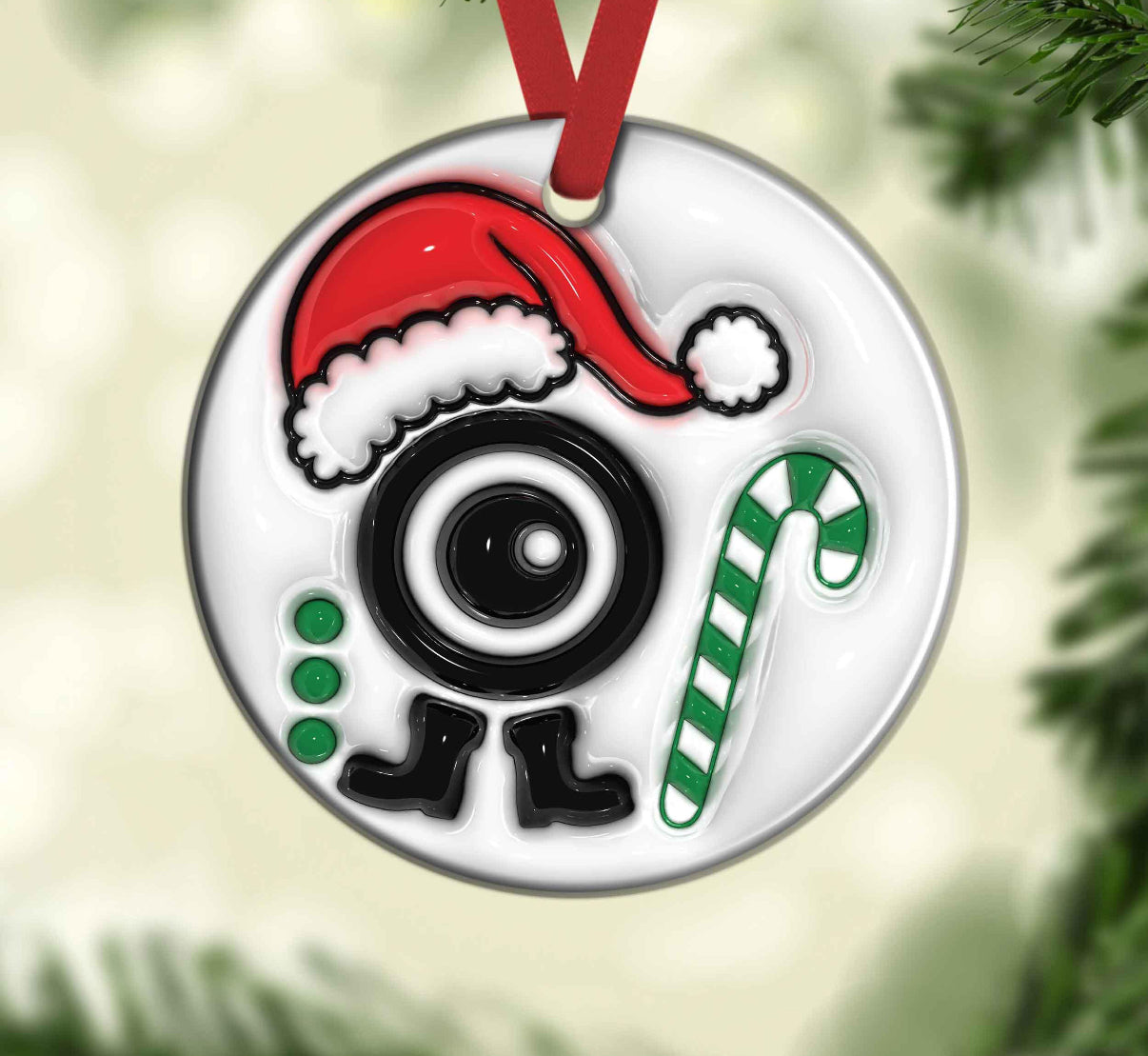 Elf Cam Tree Decoration