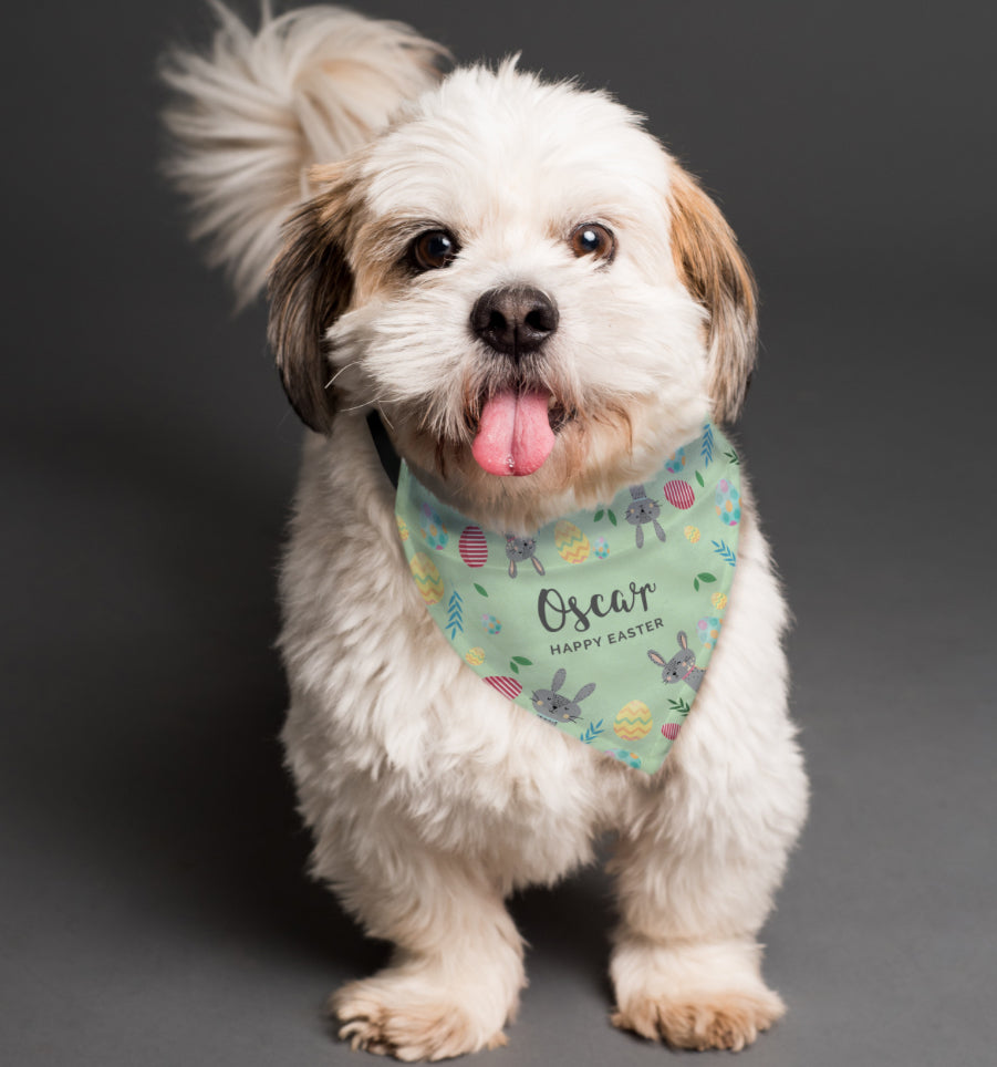 Personalised Easter Dog Bandana