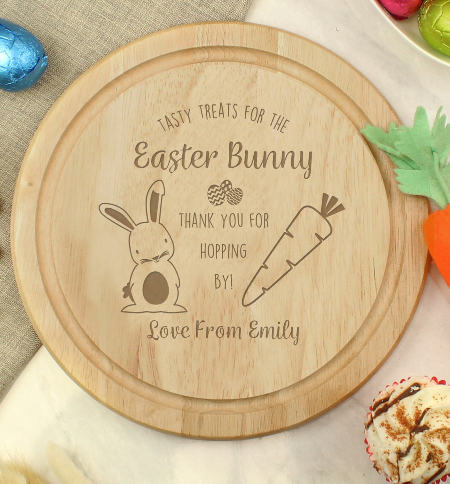 Personalised Easter Bunny Treat Board