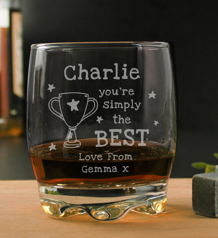 Personalised Simply The Best Tumbler