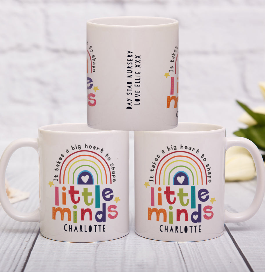 Personalised Shape Little Minds Mug