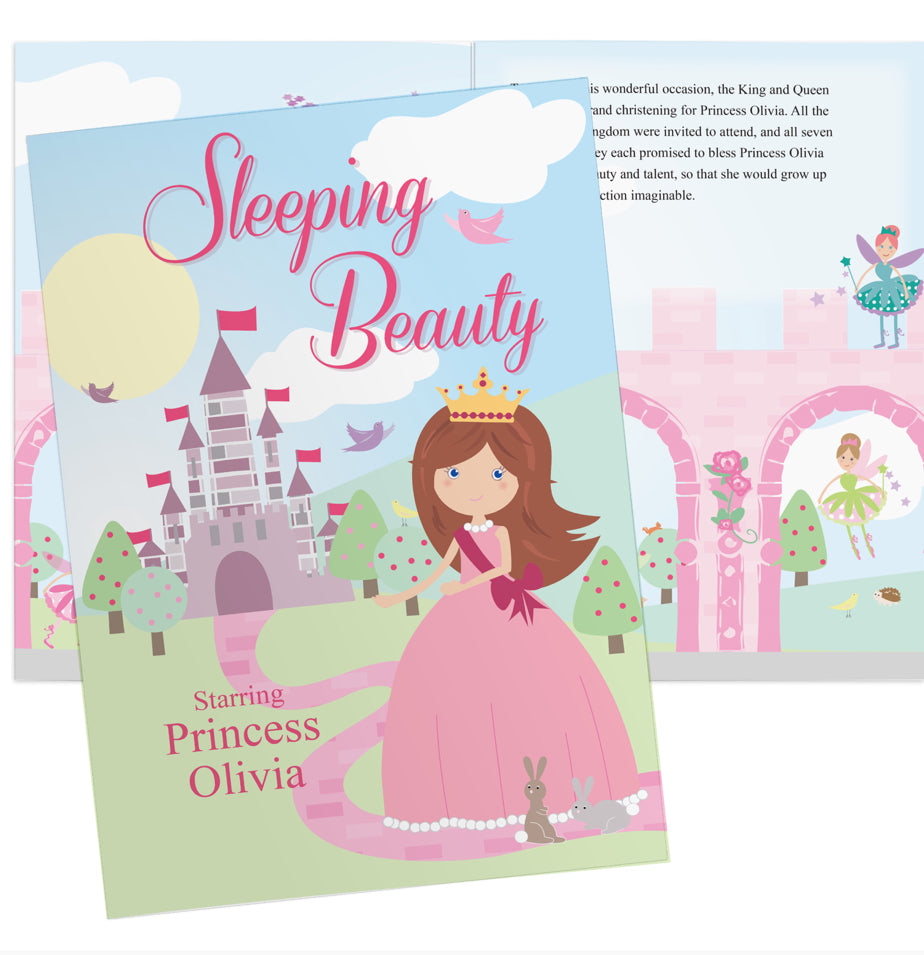 Personalised Sleeping Beauty Story Book