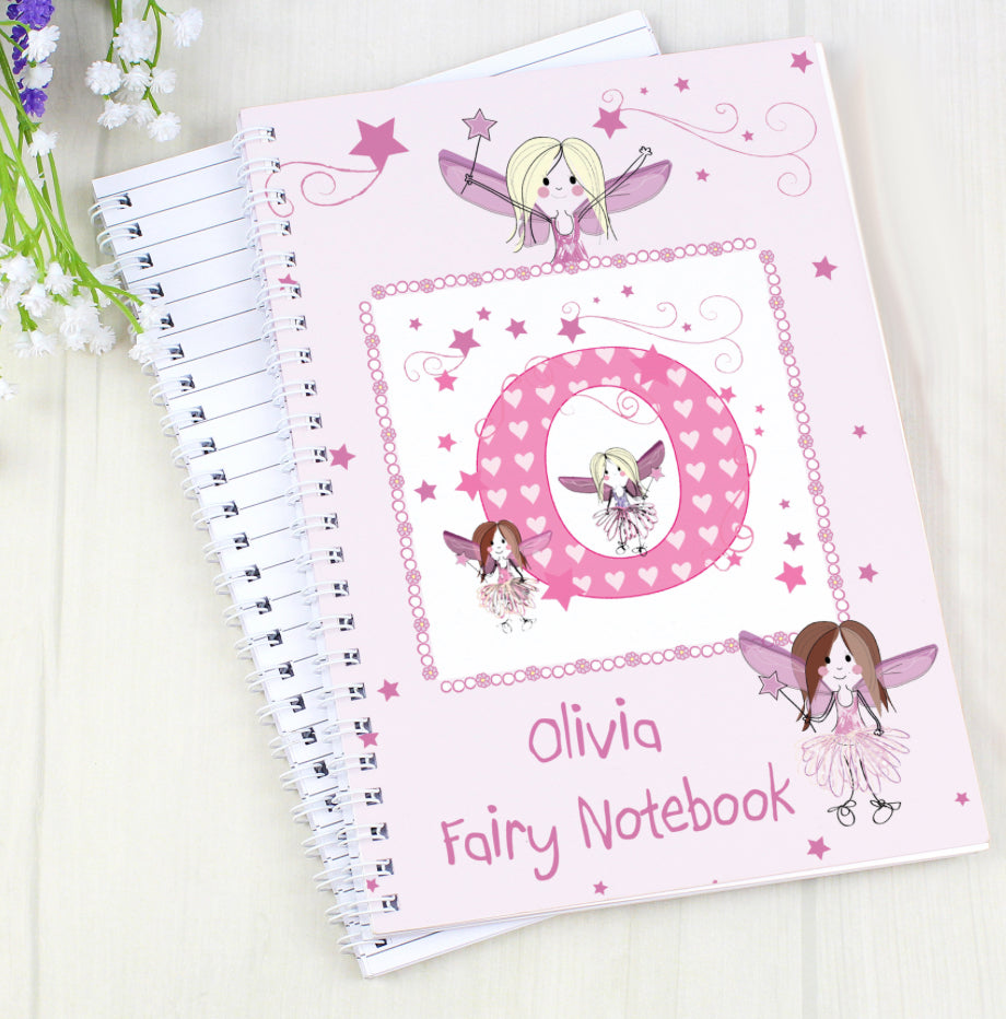 Personalised Fairy - A5 Notebook
