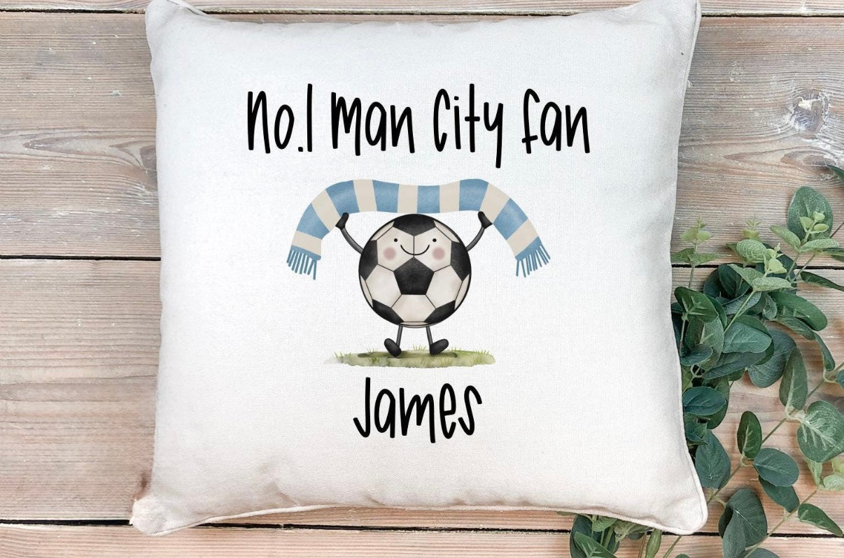 Personalised Football Fan Cushion