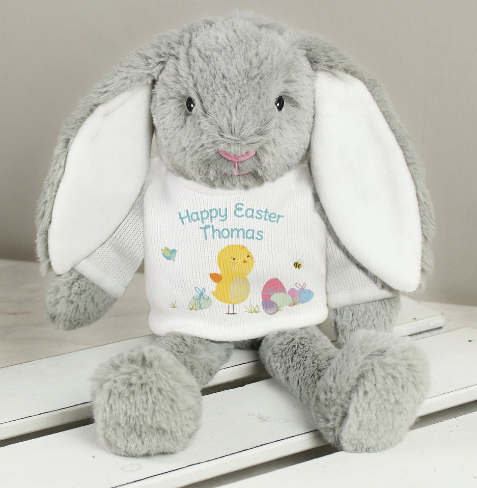 Personalised Easter Meadow Bunny Rabbit