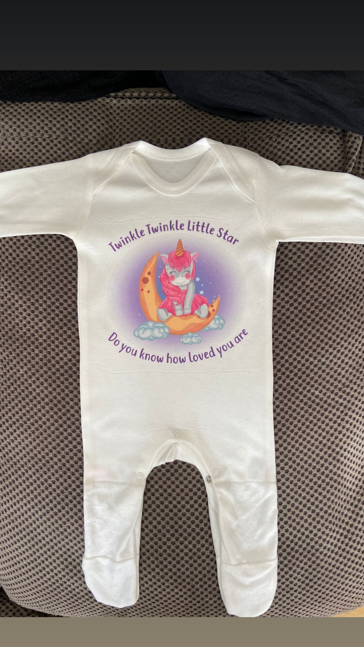 Twinkle Twinkle Baby-grow