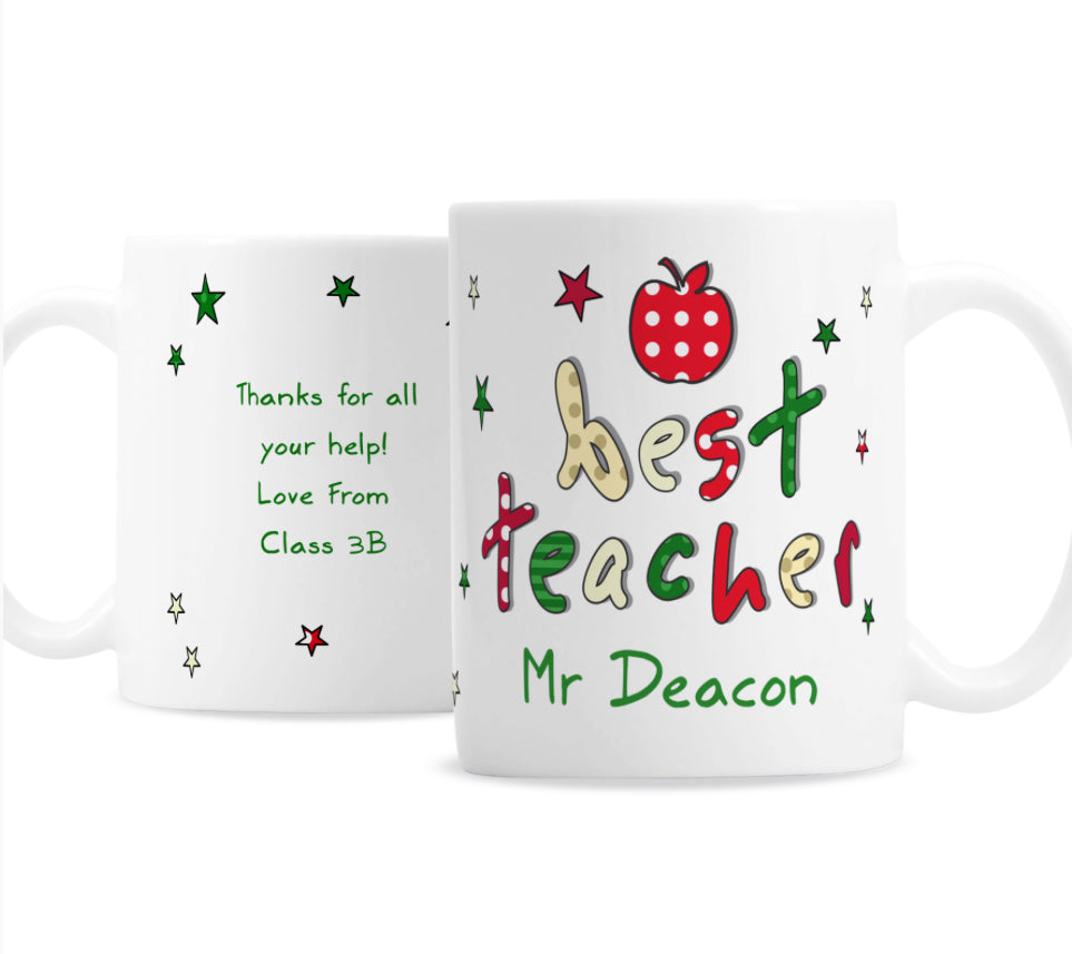Personalised Teacher Mug