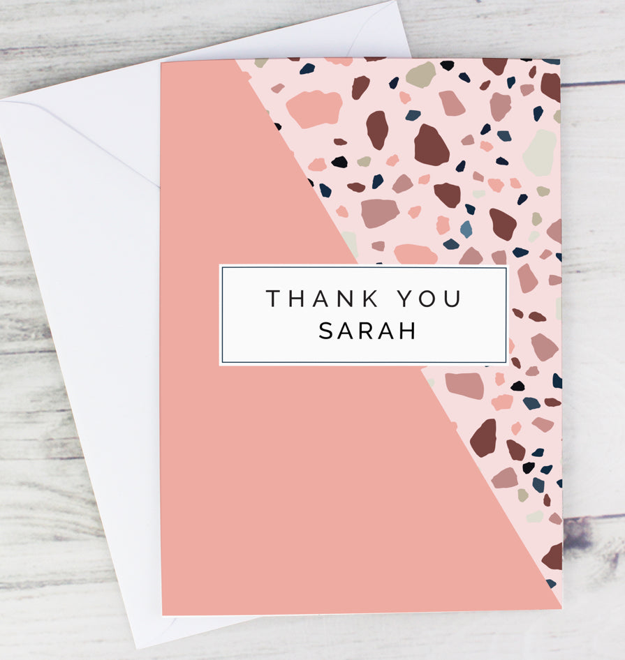 Personalised Thank You Card