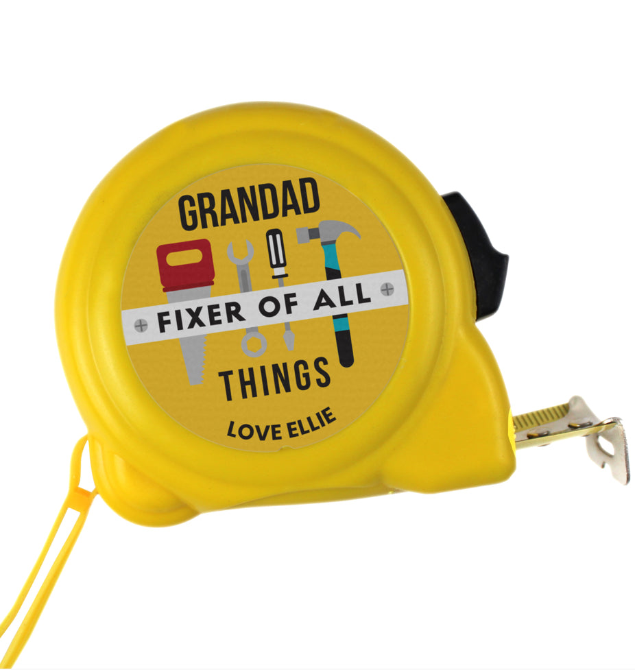 Personalised Fixer of All Things Tape Measure