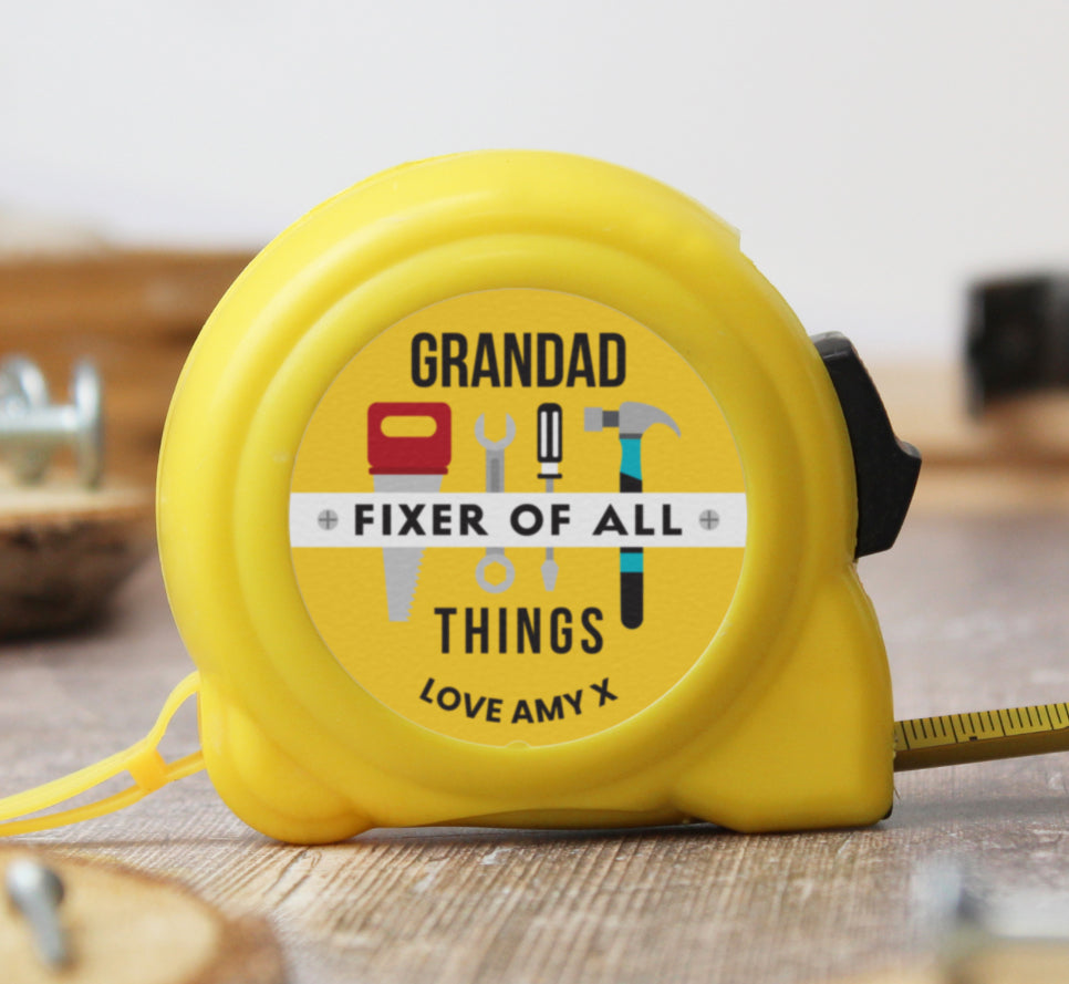 Personalised Fixer of All Things Tape Measure