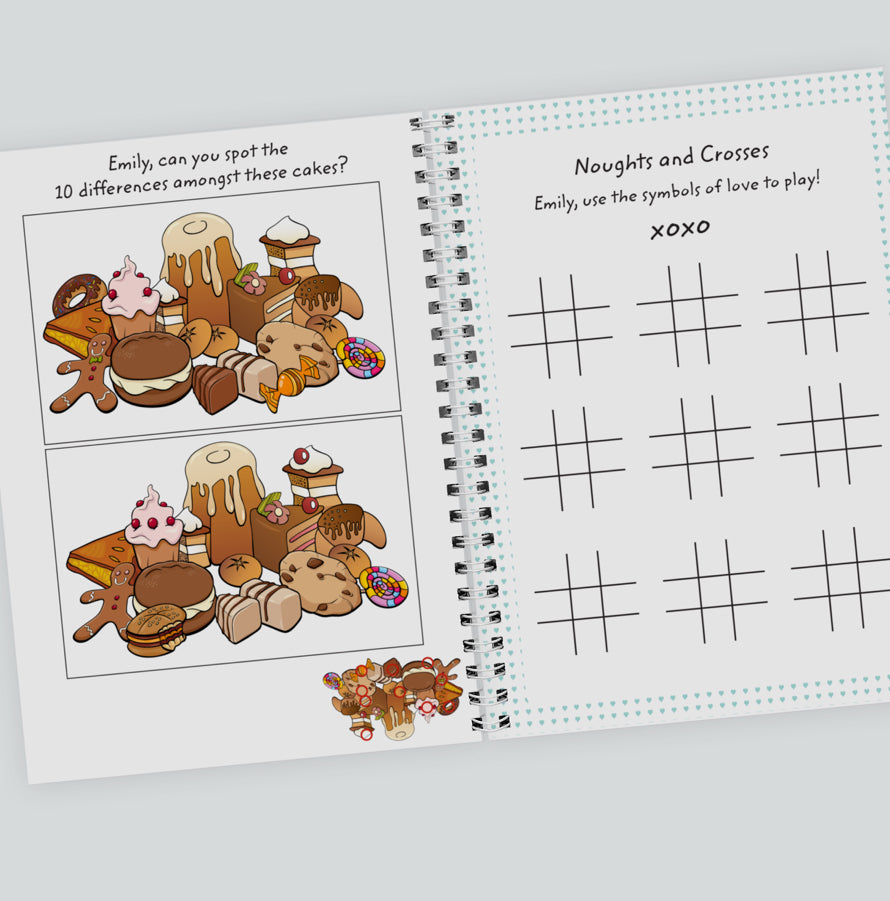 Personalised A5 Wedding Activity & Colouring Book