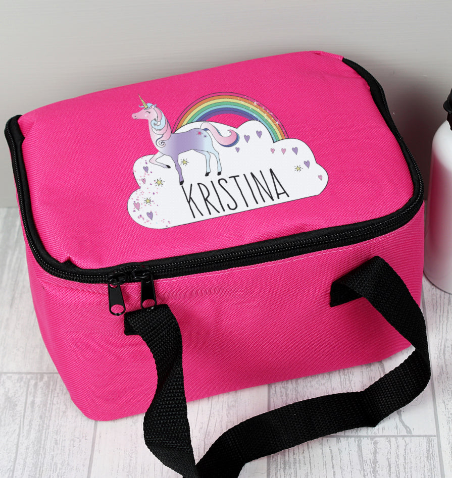 Personalised Unicorn Lunch Bag