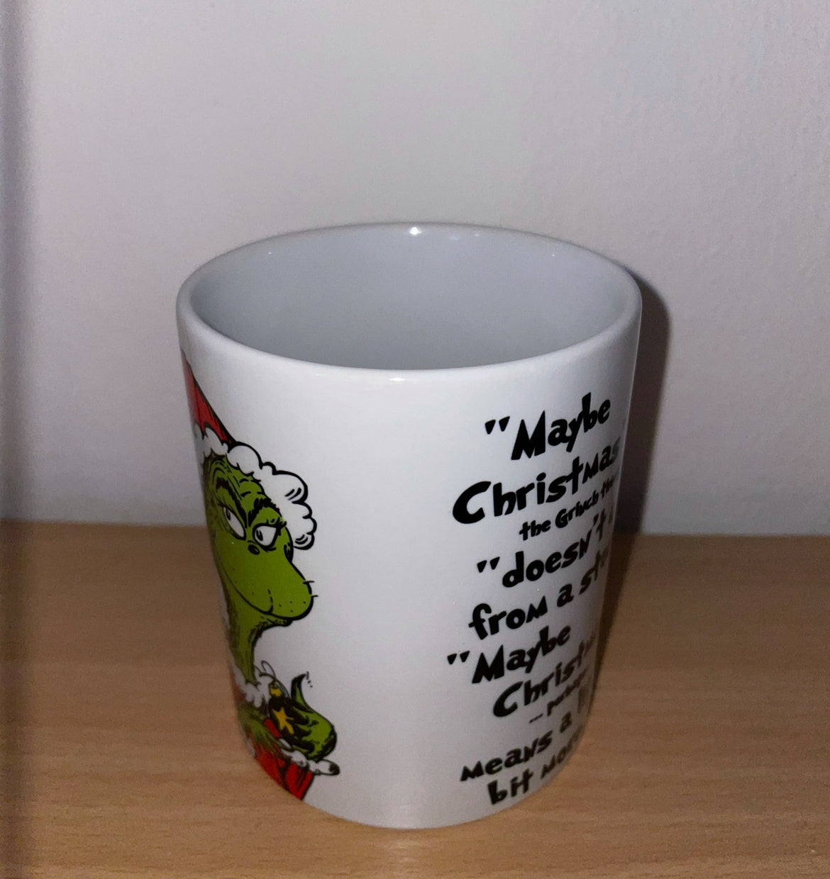 Maybe Grinch Mug