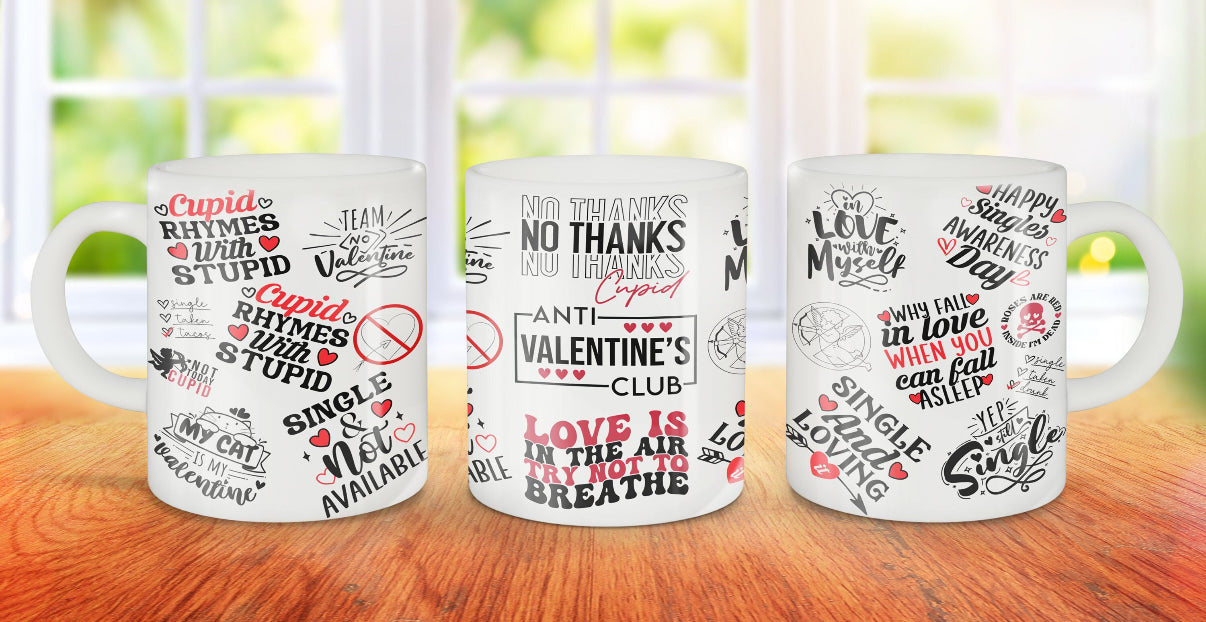 Anti Valentines Mug