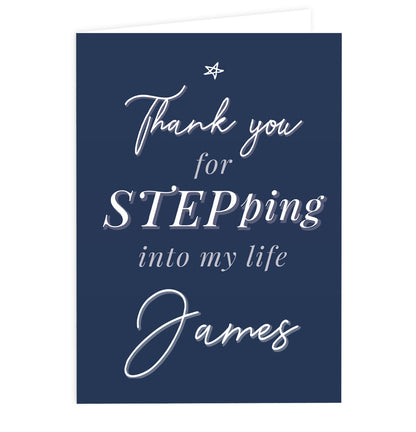 Personalised Stepdad Card