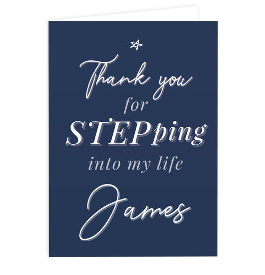 Personalised Stepdad Card