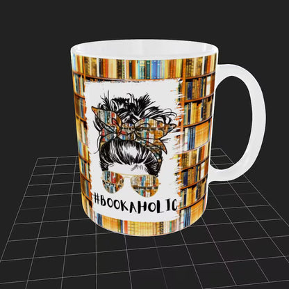 #BOOKAHOLIC Mug