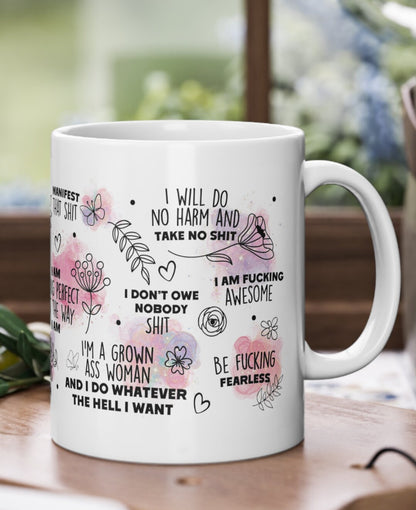 Swearing Positive Mug