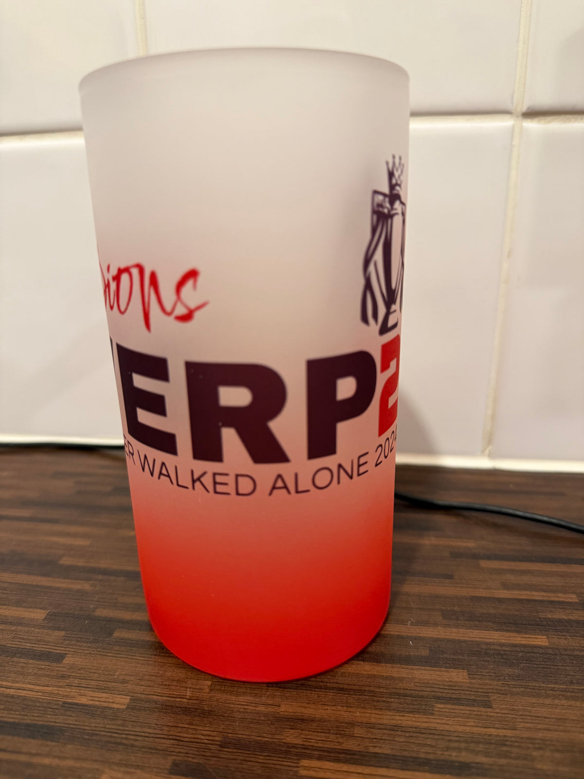 Liverpool Champions 20 Pint Glass