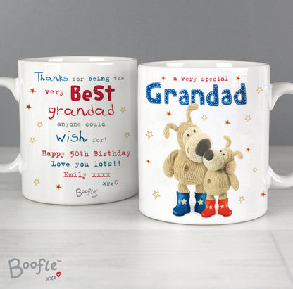 Personalised Boofle Special Grandad Mug