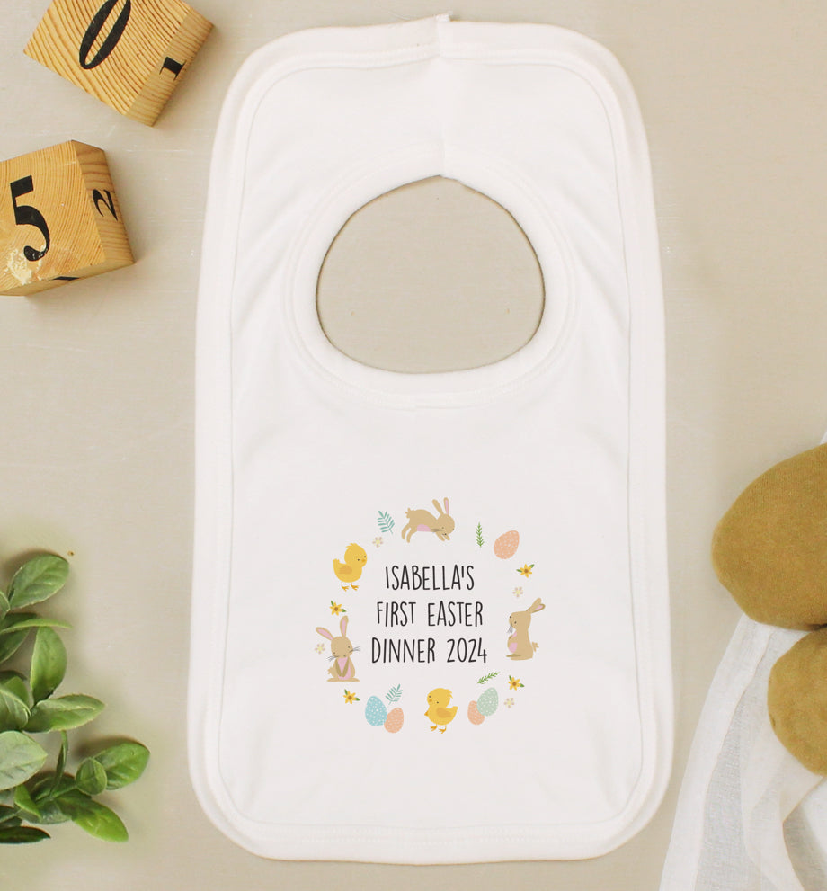 Personalised Easter Babys Bib