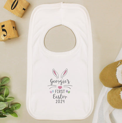 Personalised First Easter Babys Bib