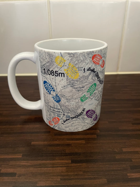I Climbed Snowdon / Yr Wyddfa Mug