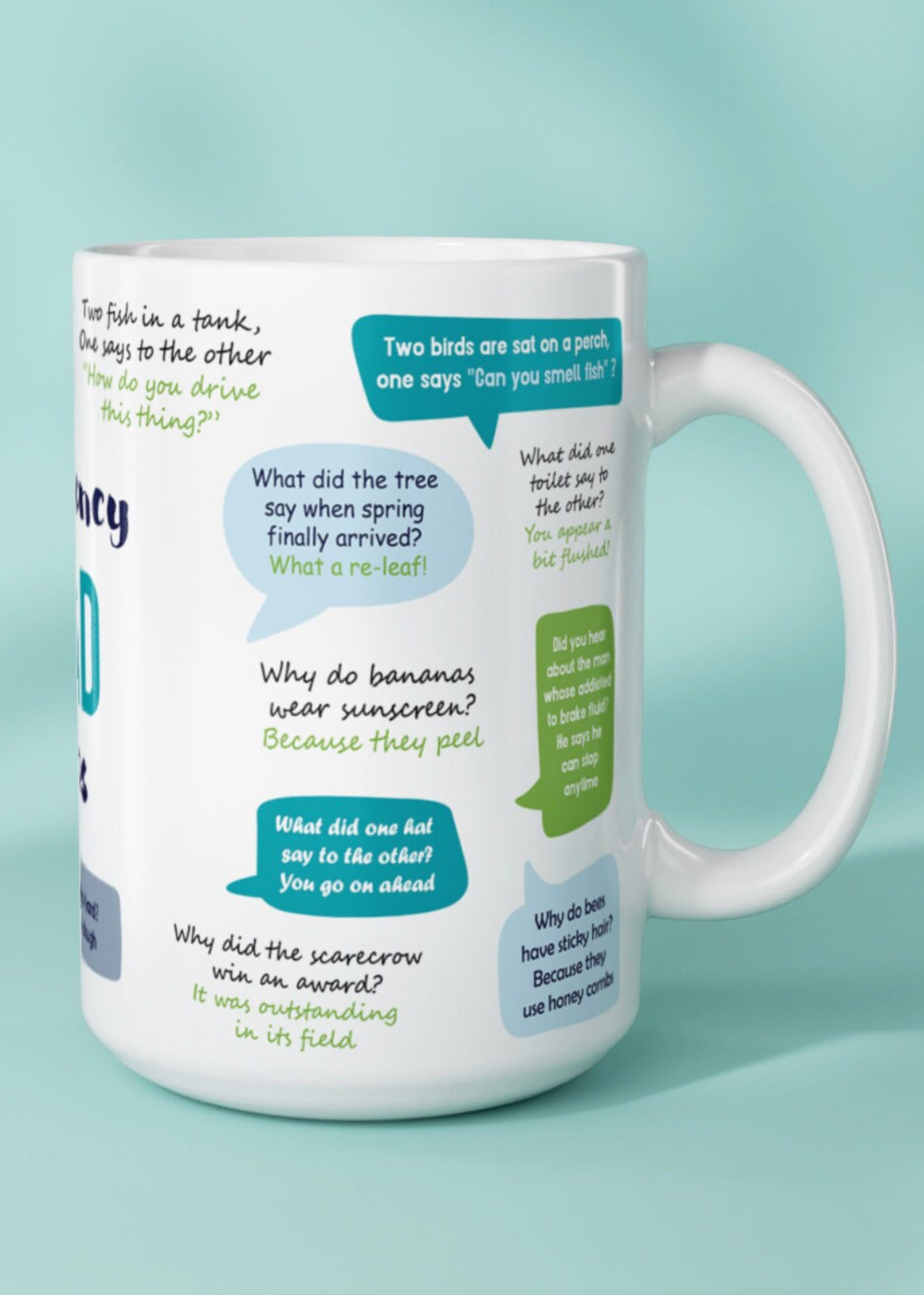 Emergency Dad Jokes Mug
