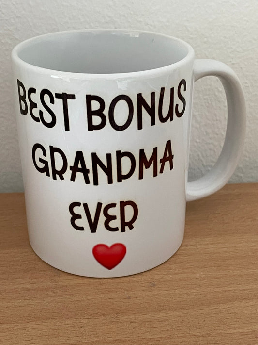 Best Bonus Grandma Ever Mug