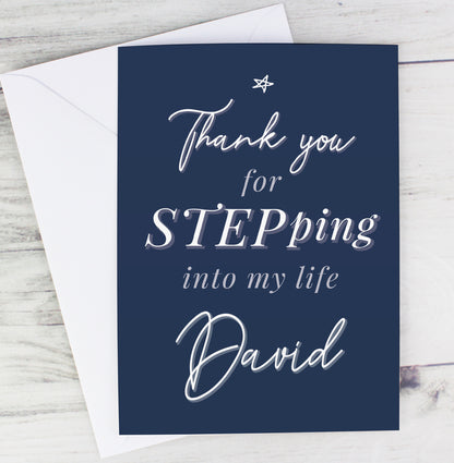 Personalised Stepdad Card