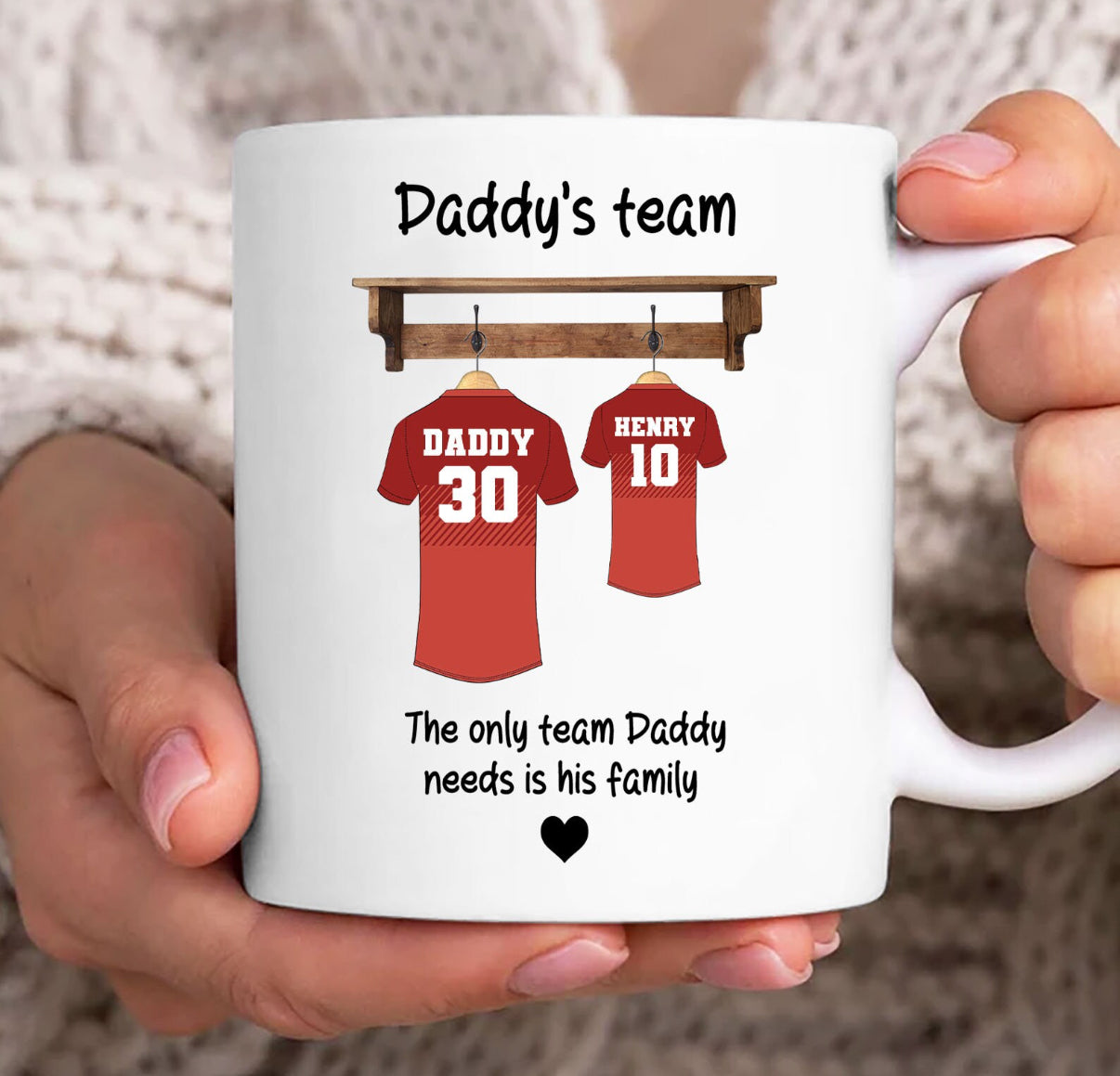 Personalised Team Mug