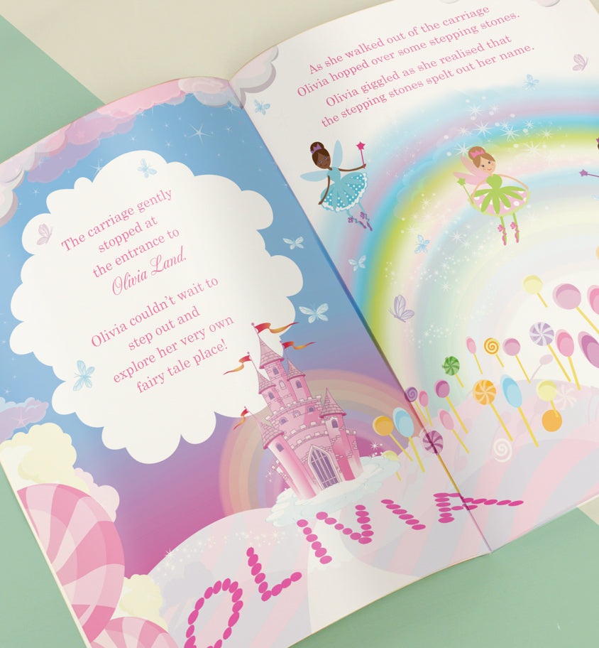 Personalised Princess & Unicorn Magical Story Book