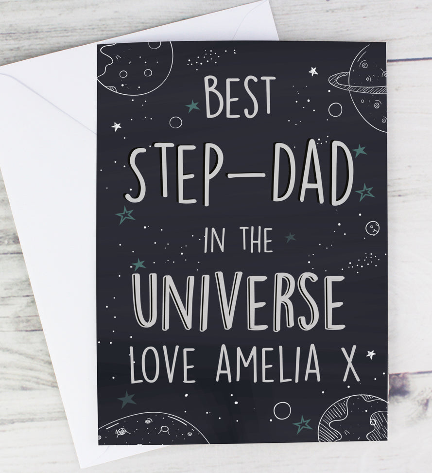 Personalised Best... In The Universe Card
