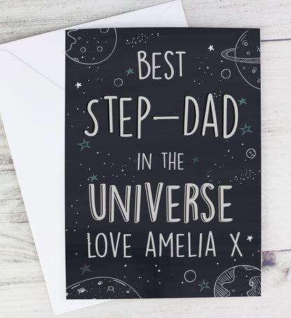 Personalised Best... In The Universe Card