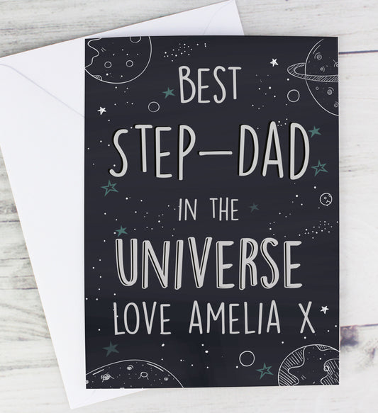 Personalised Best... In The Universe Card