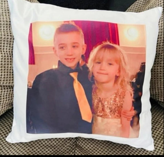 Photo Gift Bundle cushion and 20cm slate