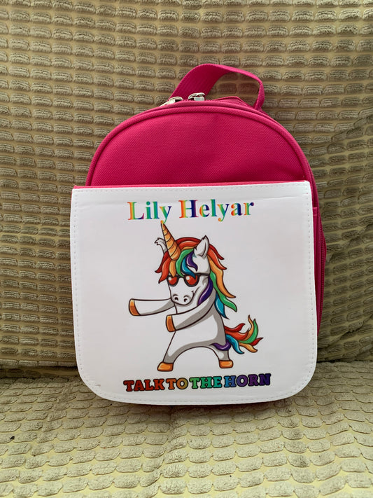 Personalised Unicorn Lunch Bag