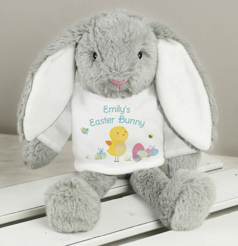 Personalised Easter Meadow Bunny Rabbit