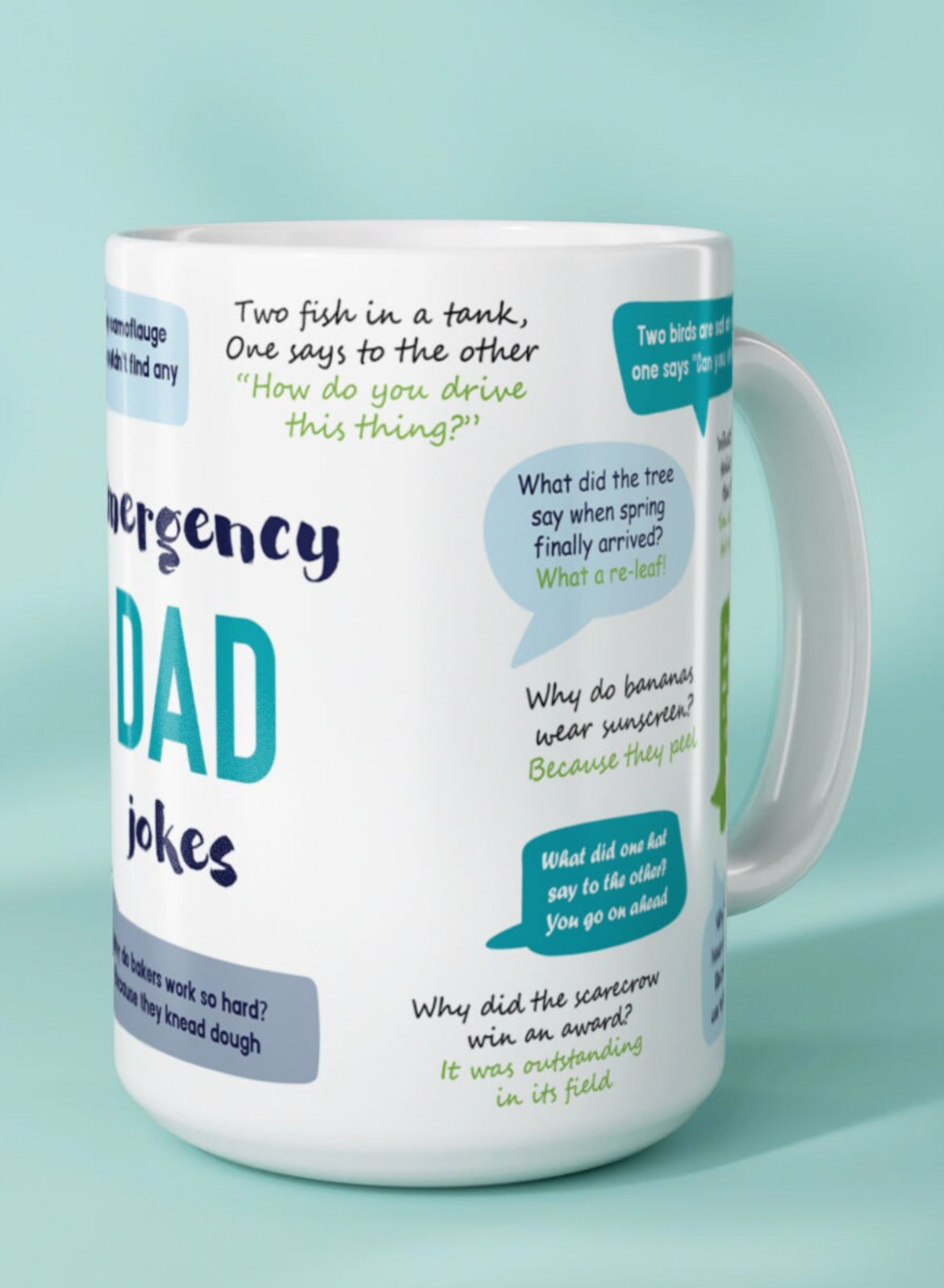 Emergency Dad Jokes Mug