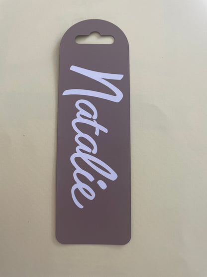 Personalised Book Mark