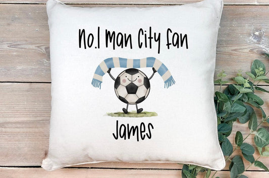 Personalised Football Fan Cushion