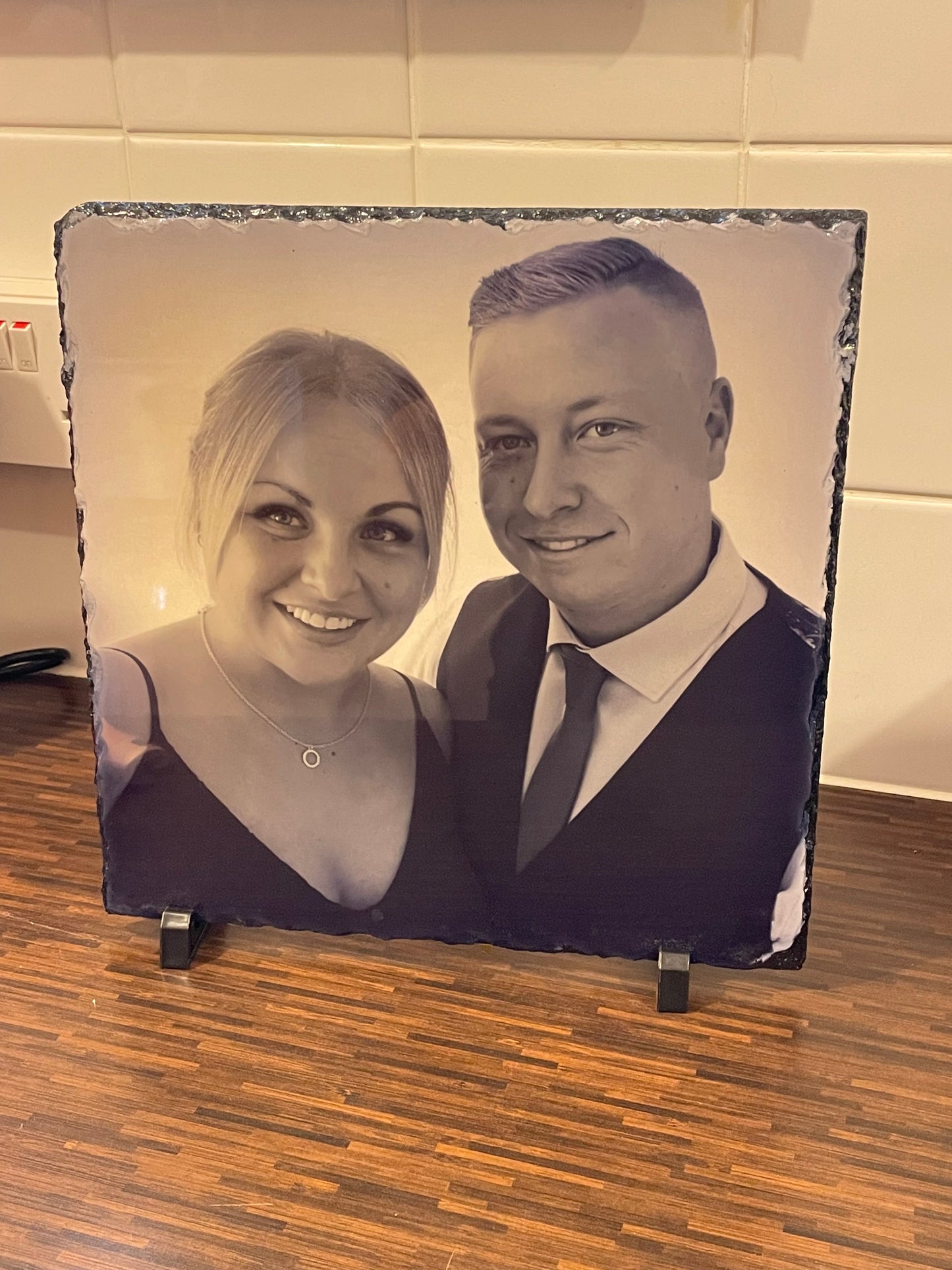 Photo Gift Bundle cushion and 20cm slate