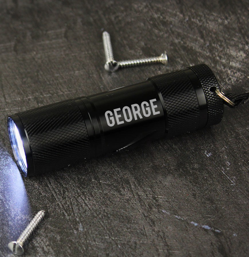 Personalised Name Only Mini Torch