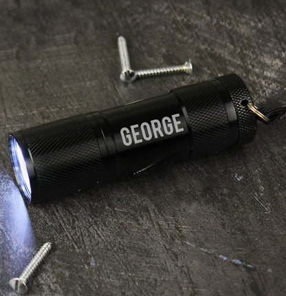 Personalised Name Only Mini Torch