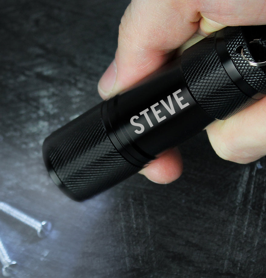 Personalised Name Only Mini Torch