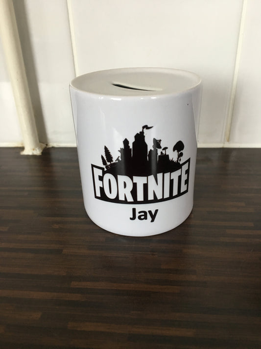Personalised Fortnite Money Box
