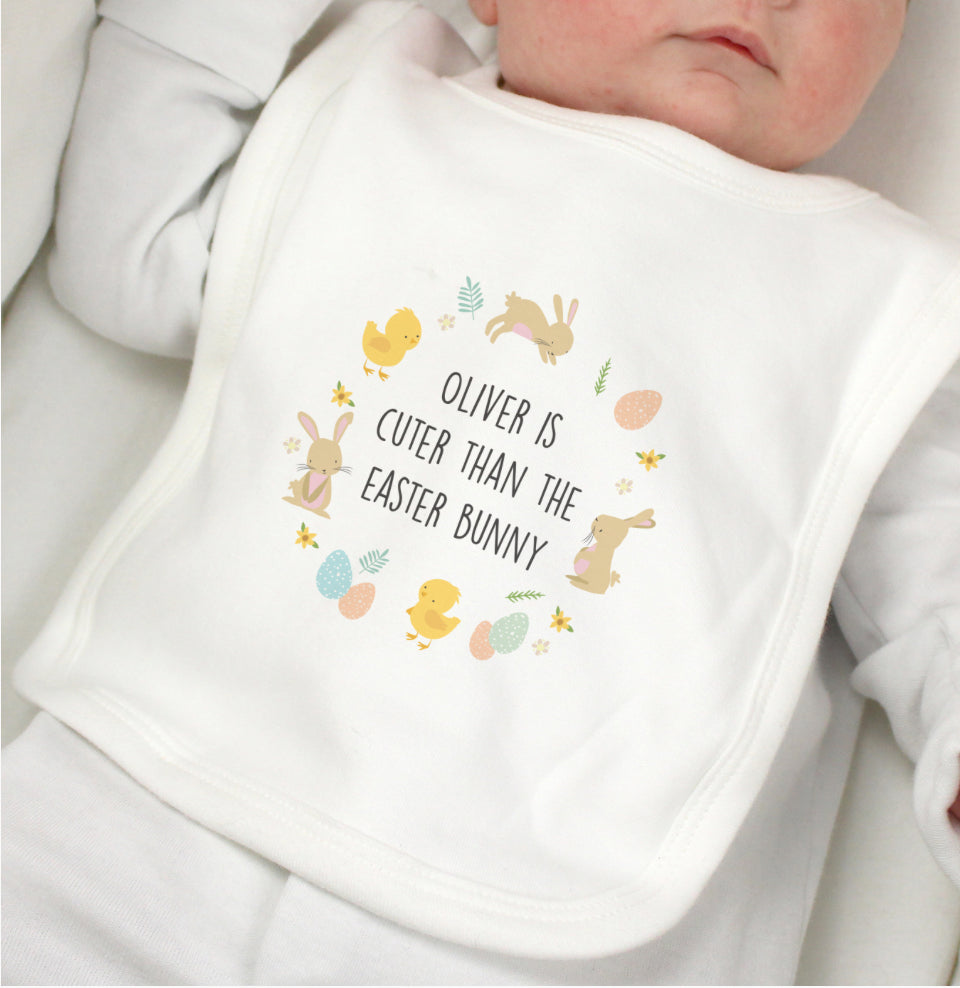 Personalised Easter Babys Bib